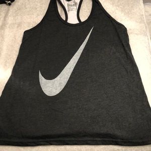 Two toned Nike work out top